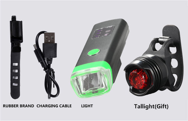 10000 Lumens Bike Front Light Induction Bicycle Light Built-in 2000mAh  USB Charging Cycling IPX6 Waterproof Torch Bike Headlamp