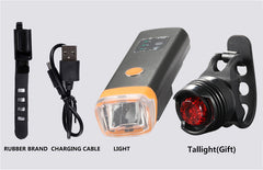 10000 Lumens Bike Front Light Induction Bicycle Light Built-in 2000mAh  USB Charging Cycling IPX6 Waterproof Torch Bike Headlamp