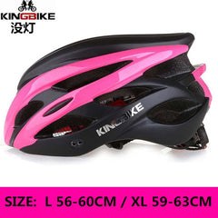 KINGBIKE Bicycle Cycling Helmets MTB Ultralight With Visor Titanium Breathable Road Mountain Bike Helmet