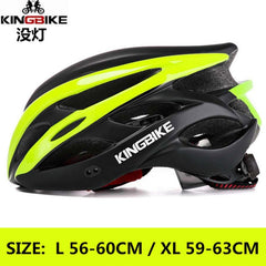 KINGBIKE Bicycle Cycling Helmets MTB Ultralight With Visor Titanium Breathable Road Mountain Bike Helmet