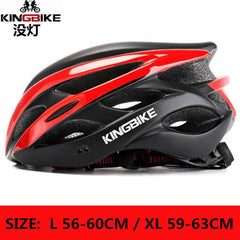 KINGBIKE Bicycle Cycling Helmets MTB Ultralight With Visor Titanium Breathable Road Mountain Bike Helmet