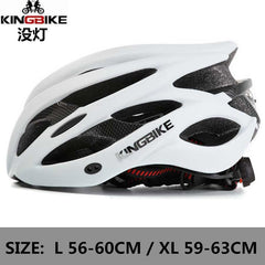 KINGBIKE Bicycle Cycling Helmets MTB Ultralight With Visor Titanium Breathable Road Mountain Bike Helmet