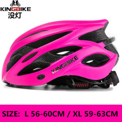 KINGBIKE Bicycle Cycling Helmets MTB Ultralight With Visor Titanium Breathable Road Mountain Bike Helmet