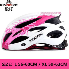 KINGBIKE Bicycle Cycling Helmets MTB Ultralight With Visor Titanium Breathable Road Mountain Bike Helmet