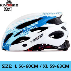 KINGBIKE Bicycle Cycling Helmets MTB Ultralight With Visor Titanium Breathable Road Mountain Bike Helmet