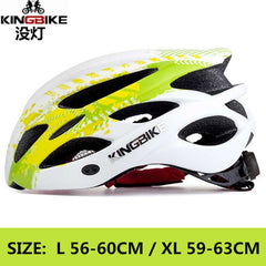 KINGBIKE Bicycle Cycling Helmets MTB Ultralight With Visor Titanium Breathable Road Mountain Bike Helmet