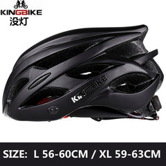 KINGBIKE Bicycle Cycling Helmets MTB Ultralight With Visor Titanium Breathable Road Mountain Bike Helmet