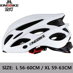 KINGBIKE Bicycle Cycling Helmets MTB Ultralight With Visor Titanium Breathable Road Mountain Bike Helmet