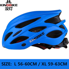 KINGBIKE Bicycle Cycling Helmets MTB Ultralight With Visor Titanium Breathable Road Mountain Bike Helmet