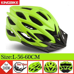 KINGBIKE Bicycle Cycling Helmets MTB Ultralight With Visor Titanium Breathable Road Mountain Bike Helmet