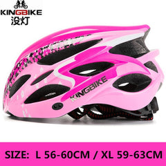 KINGBIKE Bicycle Cycling Helmets MTB Ultralight With Visor Titanium Breathable Road Mountain Bike Helmet