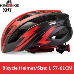 KINGBIKE Bicycle Cycling Helmets MTB Ultralight With Visor Titanium Breathable Road Mountain Bike Helmet