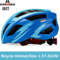 KINGBIKE Bicycle Cycling Helmets MTB Ultralight With Visor Titanium Breathable Road Mountain Bike Helmet