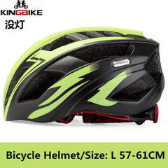 KINGBIKE Bicycle Cycling Helmets MTB Ultralight With Visor Titanium Breathable Road Mountain Bike Helmet